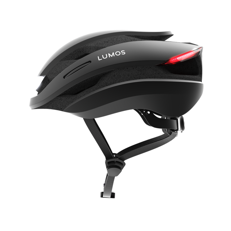 Lumos Ultra Black Charcoal 54-61 cm | smart cykelhjelm med lys