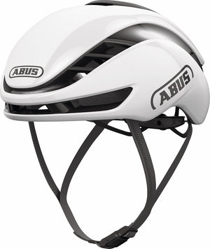 Abus Gamechanger 2.0 Shiny White Mips. Hvid aerohjelm og tt hjelm