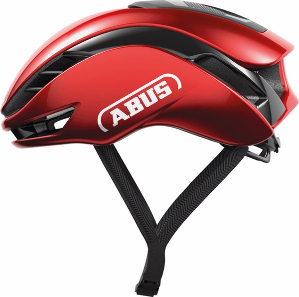 Abus Gamechanger 2.0 Performance Red. Rød aerohjelm til landevej og tt