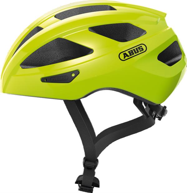 abus macator cykelhjelm signal yellow