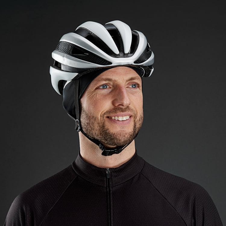 Gripgrab Skull Cap Windster | sort vindtæt cykelhue