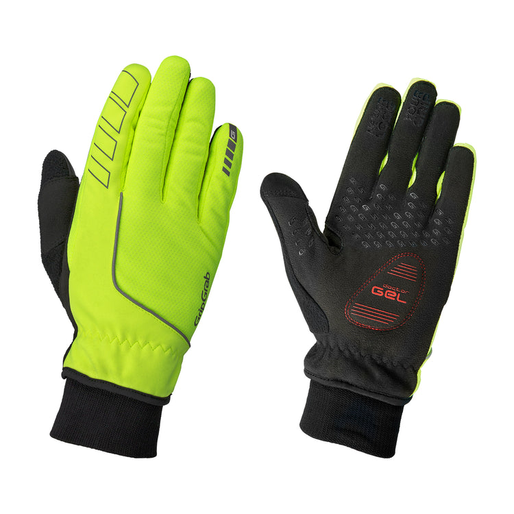 GripGrab Windster Hi-Vis Vintercykelhandsker