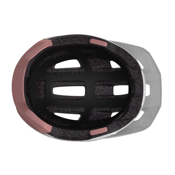 Scott Argo Plus (Mips) White Light Pink | Hvid pink mtb-hjelm med mips