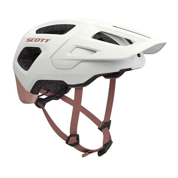 Scott Argo Plus (Mips) White Light Pink | Hvid pink mtb-hjelm med mips