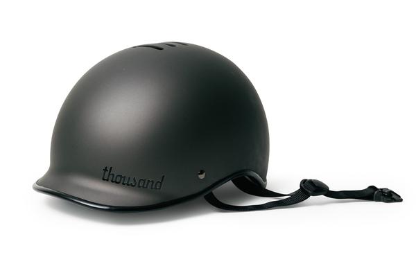 Thousand Heritage Stealth Black | mat sort urban city cykelhjelm