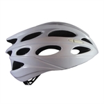 EGX Helmet City Road Shiny White Fidlock. Hvid cykelhjelm med Fidlock magnetspænde
